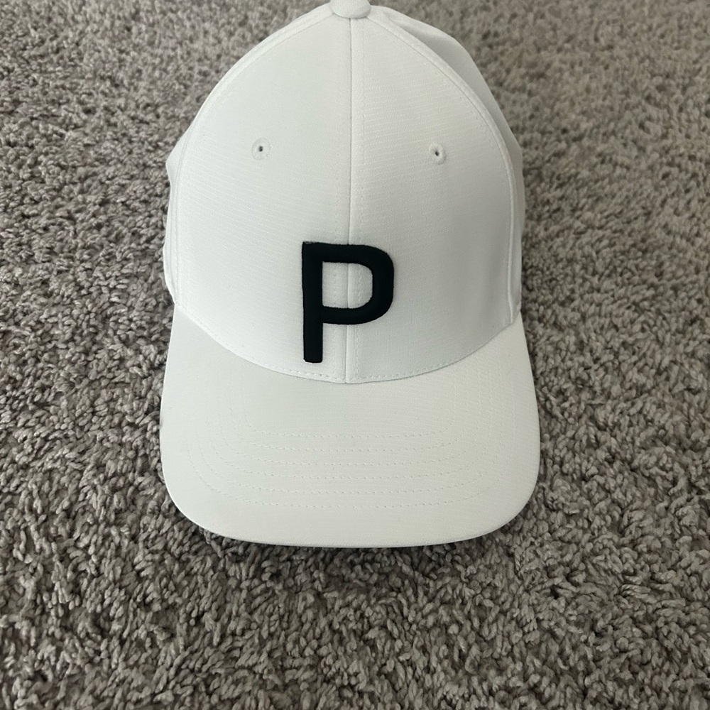 Puma Golf White “P” hat